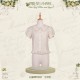 Mademoiselle Pearl Four Leaf Clover and Lime Blouse Apron Overdress JSK and Ops(Reservation/2 Colours/Full Payment Without Shipping)